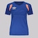 Camisa Umbro Diamond Relief - Feminina AZUL