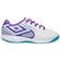 Chuteira Futsal Umbro Pro 5 - Infantil BRANCO/ROXO