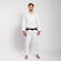 Kimono First Fight for Good 350G + Faixa Branca Pretorian - Adulto BRANCO