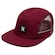 Boné Aba Reta Hurley Five Patch WT25 - Trucker - Strapback - Adulto VERMELHO
