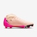 Chuteira de Campo Nike Phantom Luna II Academy - Adulto LARANJA/ROSA