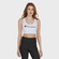 Top Champion Brasil Sport Logo Script Ink - Feminino BRANCO