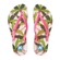Chinelo Kenner Ibiza Hula - Feminino BRANCO/ROSA