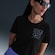 Camiseta Nike Sportswear Club Essential - Feminina PRETO