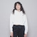 Blusão de Moletom Champion Canguru Cropped Logo C Embroidery - Feminina OFF WHITE