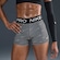 Shorts Nike Pro Dri-FIT 3IN - Feminino CINZA CLA/PRETO