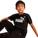Camiseta Puma Logo Tee - Infantil PRETO