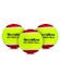 Bola De Tênis Tecnifibre My Ball Stage 3 - Pack com 3 Bolas VERDE