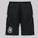 Calção do Rio Branco Kappa Treino Comissão 2025 - Masculina PRETO