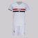 Kit Uniforme do São Paulo New Balance I 2025 - Infantil BRANCO