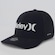 Boné Unissex Hurley Flow Aba Curva PRETO