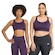 Top de Treino Alto Suporte adidas TLRDREACT - Feminino ROXO