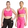 Top de Treino Alto Suporte adidas TLRDREACT - Feminino ROSA