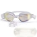 Óculos de Natação Adulto Gold Sports Snake Pro Polarizado 9.0 BRANCO