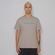 Camiseta Champion Brasil Script Bordado Masculina CINZA ESCURO/BRANCO