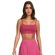 Top Alto Giro Eterno Liso Feminino ROSA
