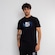 Camiseta do Santos Classica Surf CenterOficial Escudo - Masculina PRETO