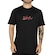 Camiseta Quiksilver Impaired Logo DNA Plus Size Masculina PRETO