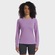 Camiseta Feminina Olympikus Manga Longa T-shirt Runner ROXO CLARO