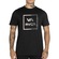 Camiseta RVCA VA All The Way Worn Masculina PRETO
