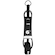 Leash Rip Curl 6.0 Comp Leash Surf Grip PRETO
