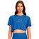 Cropped Alto Giro Símbolo Feminino AZUL