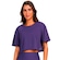 Cropped Alto Giro Eterna Feminino ROXO