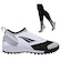 Chuteira Society Adulto Penalty Se7E Pro Molix Y-1 + Par de Meião BRANCO/PRETO