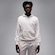 Blusão Jordan Nike Masculino com Capuz Brooklyn Fleece Pullover BRANCO