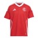 Camiseta Adidas M/C Internacional I Infantil VERMELHO/BRANCO