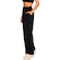 Calça Alto Giro Pregas Athleisure Feminina PRETO