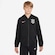 Blusão Infantil do Corinthians Nike Sportswear Club PRETO