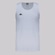 Camiseta Regata Kappa Basic Listrada Masculina BRANCO