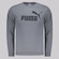 Blusão de Moletom Infantil Puma ESS NO. 1 Logo Crew CINZA