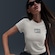 Camiseta Nike Sportswear Essential GRX Feminina BRANCO/CINZA