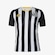 Camisa do Santos Masculina Umbro 2025 Uniforme 2 Torcedor PRETO/BRANCO