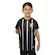 Camisa do Corinthians Infantil Coimbra Raglan Recortes PRETO/BRANCO