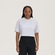 Camiseta New Balance Cropped Small Logo - Feminina CINZA