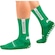 Meia Cano Alto ProSocks Esportiva Futebol UltraGrip Unissex VERDE ESCURO