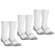 Meia Cano Alto Invictus Tática Action Air - 03 Pares - Unissex BRANCO