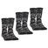 Meia Cano Alto Invictus Tática Action Air - 03 Pares - Unissex CAMUFLADO