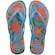 Chinelo Havaianas Slim Tropical Unissex AZUL/LARANJA