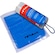 Toalha Poker Esportiva PVA Alta Absorcao Media AZUL