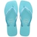Chinelo Havaianas Slim Square Glitter Neon Feminino AZUL CLARO