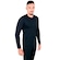 Camisa Térmica Masculina Segunda Pele Roupas Térmicas Frio Intenso PRETO