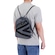 Gym Sack Umbro Half Diamond Unissex CINZA/PRETO