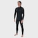 Long John Vissla Seven Seas 4/3 Chest Zip Masculino PRETO