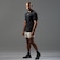 Camiseta Alpha CO. Apex Dry Middle Lupus Sem Costura Masculina PRETO