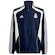 Jaqueta adidas Real Madrid UBP sem Capuz Masculina AZUL ESC/BRANCO
