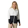 Jaqueta Feminina Columbia Flash Forward II Windbreaker com Capuz BRANCO/PRETO